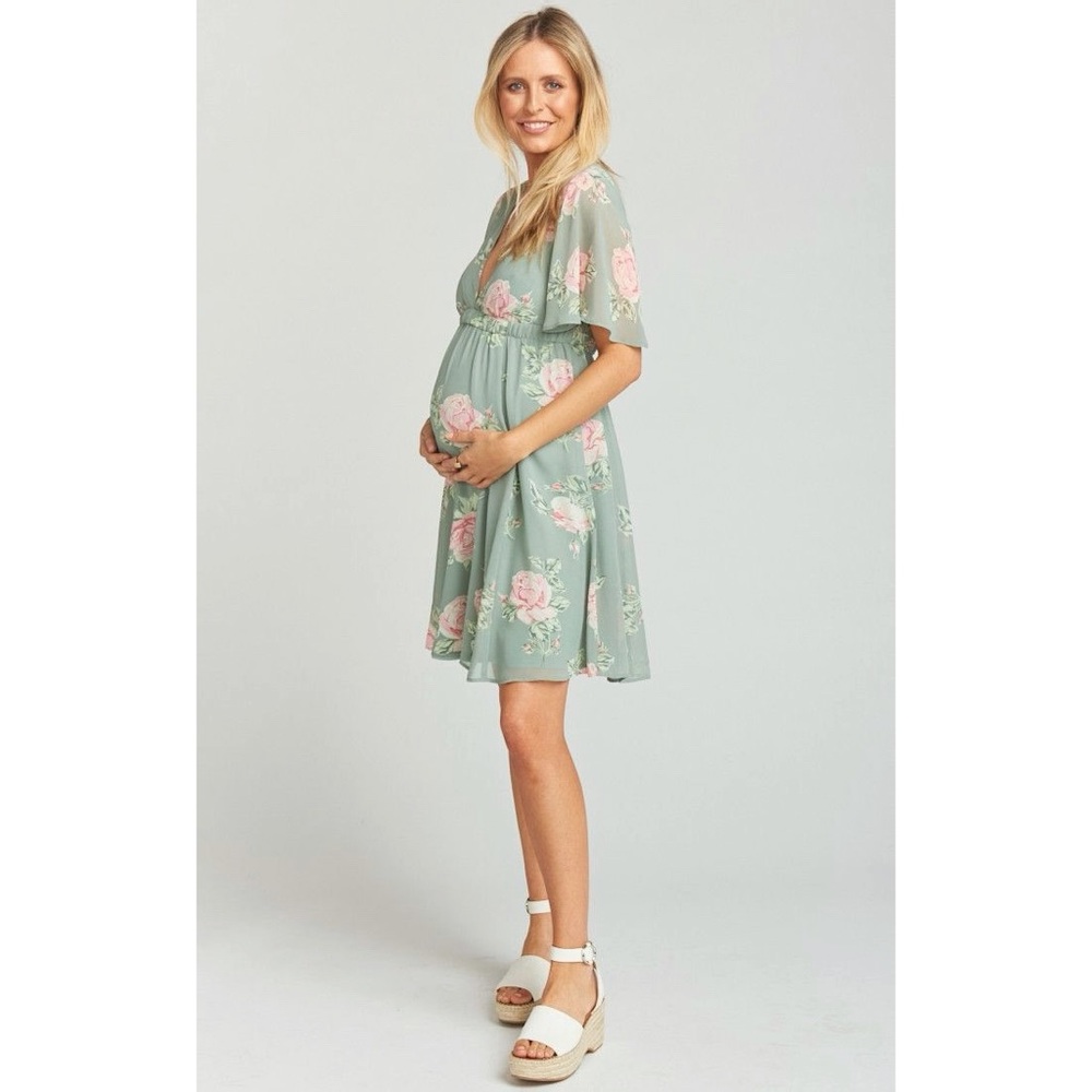 SMYM ‘Baby Shower Dress’ in Sage Sweetheart